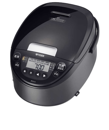 タイガー　炊飯器 5.5合 炊きたて IHジャー 遠赤黒厚釜 モーブブラックJPWK100