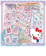 タカラトミー キラ★ガチャシール ぷっくりドロップ 専用別売セット ハローキティキラガチャプックリセンヨウ_キティ