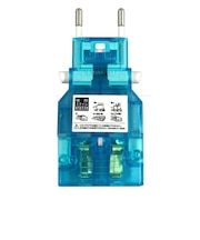 カシムラ 海外用変換プラグ サスケ4 ロック機能付き ブルーWP99M