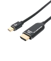 ナカバヤシ miniDisplayPort → HDMI変換ケーブル 2m 4K60Hz対応DPM4KC20BK