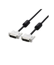 エレコム DVIシングルリンクケーブル(デジタル)「1.0m」CACDVSL10BK