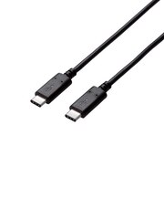 エレコム 4.0m USB-C⇔USB-C 2.0ケーブル 充電 転送 ブラックU2CCC5P40NBK