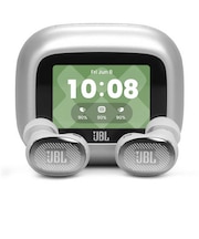 JBL　完全ワイヤレスイヤホン ［ワイヤレス(左右分離) / カナル型 / ノイズキャンセリング対応 / Bluetooth対応］ シルバーJBLLIVEBUDS4SIL