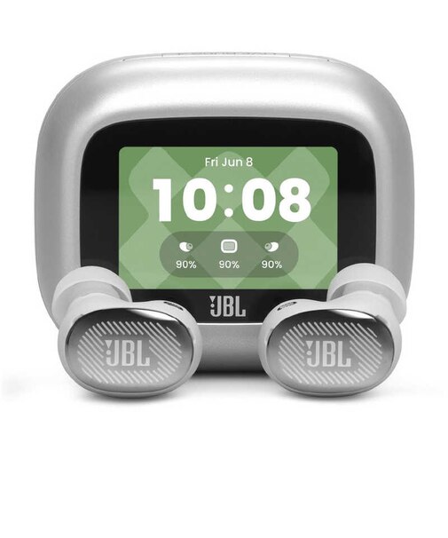 JBL　完全ワイヤレスイヤホン ［ワイヤレス(左右分離) / カナル型 / ノイズキャンセリング対応 / Bluetooth対応］ シルバーJBLLIVEBUDS4SIL