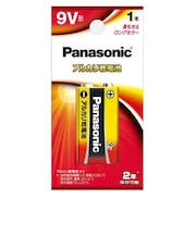 パナソニック アルカリ乾電池 (9V形) 1本 ブリスター6LR61XJ1B