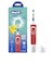 ブラウン　電動歯ブラシ Oral-B オーラルB すみずみクリーンキッズ プレミアム [ 回転式 / AC100V-240V ] レッドD1004132KPKMRDEL