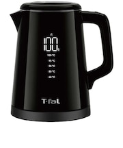 T-FAL ティファール 電気ケトル ディスプレイ ロック コントロール 0.8L ブラック KO8568JP