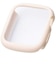 エレコム　アップルウォッチ カバー Apple Watch SE 第3 / 2世代 ［ 44mm ］ ケース 強化ガラス 10H 耐衝撃フレーム 指紋防止 飛散防止 TOUGH SLIM LITE ベージュ AW25DFCTSLBE