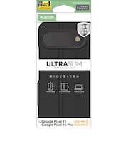 エレコム 手帳型ケース 薄型 磁石付 PMP262PLFUBK