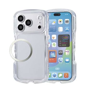 エレコム　iPhone 18 Pro ケースGrippy ソフトケース 極限 PMA26CGRPUCKCR