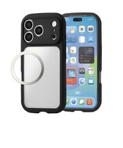 エレコム iPhone 18 Pro ケースTOUGH SLIM LITE フレームカラー 極限 PMA26CTSLFCKBK