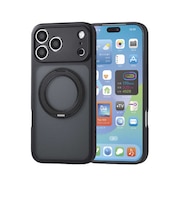 エレコム iPhone 18 Pro Max ハイブリッドケース 極限 MAGKEEP スタンドマット PMA26DMGSTKCBK