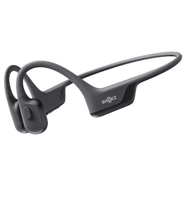 SHOKZ　ブルートゥースイヤホン 耳かけ型 骨伝導 OpenRun Air 2 Mini ［ワイヤレス(ネックバンド) / 骨伝導型 / Bluetooth対応］ ブラック OPENRUNAIR2MINI