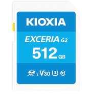 KIOXIA SDXCカード EXCERIA データ復旧サービス付き (Class10/512GB) KSDUB512GBK