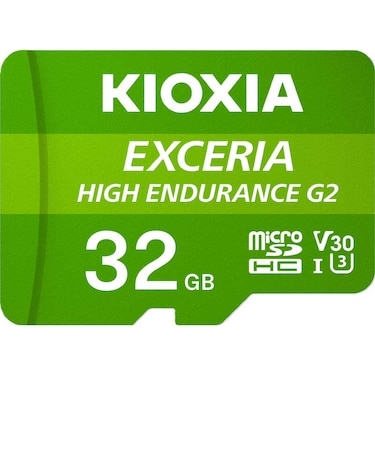 KIOXIA　SDHC microSDカード EXCERIA HIGH ENDURANCE G2(エクセリアハイエンデュランスG2) ［Class10 /32GB］ KEMUB032GBK