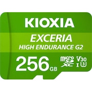 KIOXIA　SDXC microSDカード EXCERIA HIGH ENDURANCE G2(エクセリアハイエンデュランスG2) ［Class10 /256GB］ KEMUB256GBK