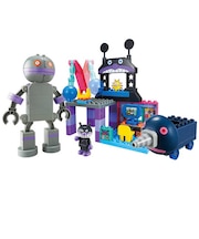 バンダイ だだんだん!もぐりん!バイキンじょうが作れる!ばいきんまんブロックバケツ バイキンマンブロックバケツ