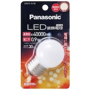 パナソニック　LED電球 防湿･防雨型器具対応 ホワイト [E26/電球色/ボール電球形] LDG1LGW
