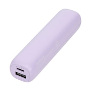 OWLTECH　オシャレなスティック型モバイルバッテリー パープル [3200mAh /1ポート /充電タイプ] OWLLPB3351PU