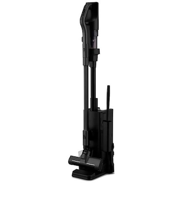 アイリスオーヤマ　自動ゴミ収集機能搭載 充電式サイクロンスティッククリーナー ブラック SCDL4PDB