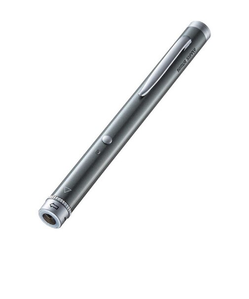 サンワサプライ　照射形状可変グリーンレーザーポインター LPGL1018GY