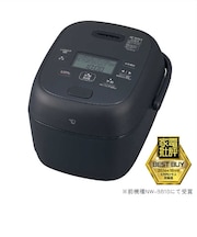 象印マホービン 炊飯器 5.5合 豪熱大火力 圧力IHジャー 鉄器コート黒まる厚釜 ブラック NWBC10