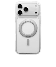 ラスタバナナ iPhone 18 Pro Max / 17 Pro Max ケース ZEROSAFE Circle 磁力充電対応 CL×SV クリア*シルバー 9676IP6DZSCLSV