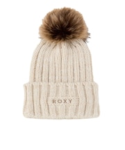 【ROXY ロキシー 公式通販】ロキシー(ROXY)Roxy COZY BEANIE ウィメンズ 折り返し ニットビーニー ポンポン