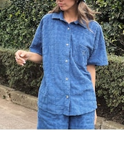 【OUTLET】Roxy SUNBATHING SHIRT ウィメンズ 開襟シャツ <2025 ETERNAL SUMMER COLLECTION>