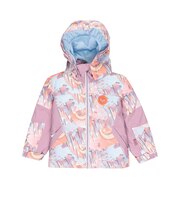 ROXY キッズ SNOWY TALE JK スノージャケット グローブホルダー付き 撥水・防水・透湿・保温【25-26SNOWモデル】