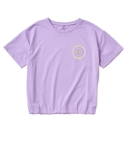 【OUTLET】Roxy MINI WILD FLOWER キッズ 半袖ラッシュガード スキンケアラッシュガード 近赤外線