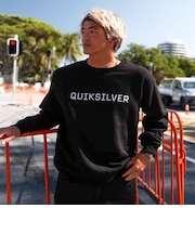 Quiksilver DNA BIG CLICKER SWEAT CREW プルオーバー 裏起毛 メンズ