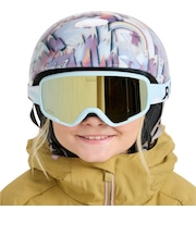 ROXY キッズ(5-8歳) MISSY スノーゴーグル 平面レンズ メッシュフィルター付き 【25-26SNOWモデル】