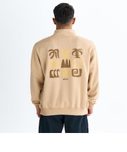 Quiksilver SUN FLOW SWEAT HZ ハーフジップ 裏起毛 メンズ