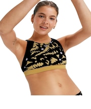 Roxy Fitness ROXY ACTIVE CROP TOP ウィメンズ フィットネス 水着 ビキニトップ  <25FWグローバル展開アイテム>