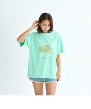 【ROXY ロキシー 公式通販】ロキシー（ROXY）【OUTLET】Roxy SQUEEZE THE DAY ウィメンズ 半袖ラッシュガード ヴィンテージ風加工
