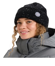 ROXY ウィメンズ FROZENLAKE BEANIE ビーニー ハイゲージ 保温 ウール混 【25-26SNOWモデル】