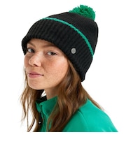 ROXY ウィメンズ PEAK CHIC BEANIE ビーニー ダブルレイヤー ウール混 【25-26SNOWモデル】