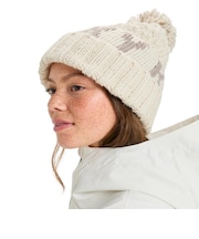 ROXY ウィメンズ TONIC BEANIE ビーニー ジャガードROXYロゴ 【25-26SNOWモデル】