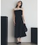 【VIS DRESS】チュールフラワードッキングワンピース