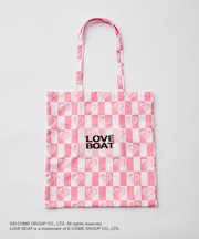 【LOVE BOAT VIS別注】ロゴトートバッグ【A4対応】