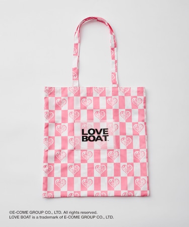【LOVE BOAT VIS別注】ロゴトートバッグ【A4対応】