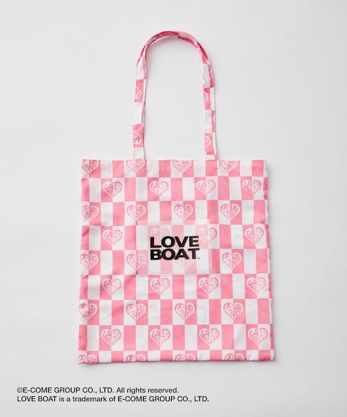 【LOVE BOAT VIS別注】ロゴトートバッグ【A4対応】