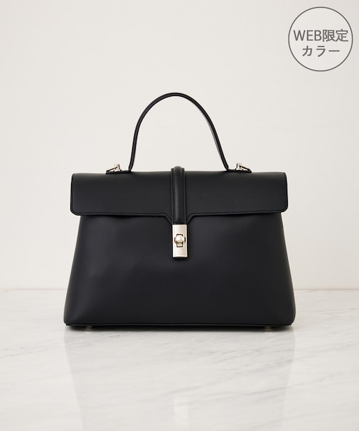 ひねり金具ワンハンドルバッグ/2WAY、軽量