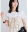【新色追加】美easyリネンライクリボンビスチェトップス/イージーケア・接触冷感・セットアップ対応