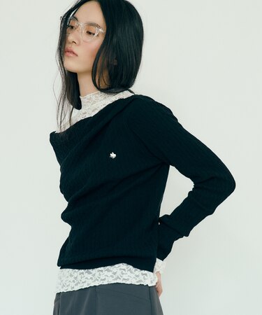 【POLO BCS】VIS別注ケーブルドレープトップス
