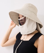 【WEB限定】マイナス18℃ネック&フェイスカバーつきUVハット/遮熱・UVカット・撥水