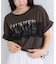 レースレイヤードロゴ半袖Tシャツ