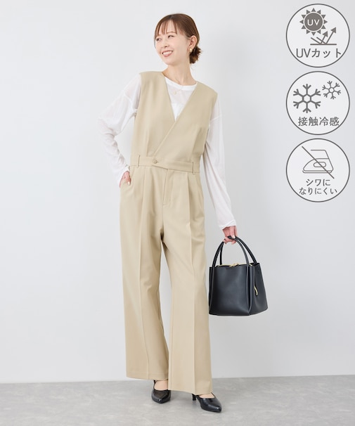 【UVカット・接触冷感】イージーケアオールインワン