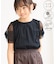 【KIDS/キッズ】【UVカット・接触冷感】ツイストチュールスリーブトップス/リンクコーデ